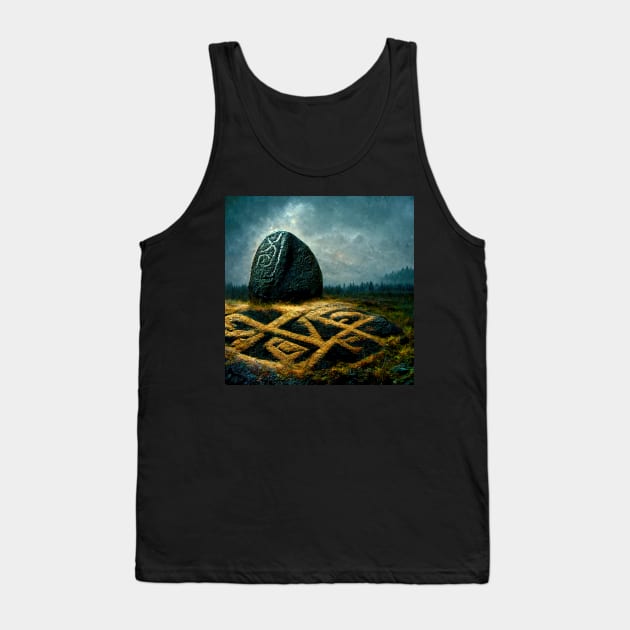 Rune Stones Series Tank Top by VISIONARTIST